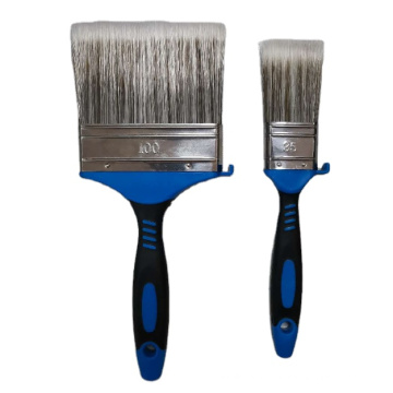 Bristle Paint Brush With Double Color Plastic Handle Multi-fuctional Wall Paint Brush Paint Tools